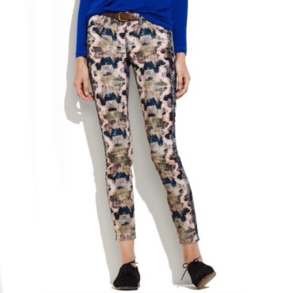 Madewell Skinny Skinny Ankle Jeans Snakeprint